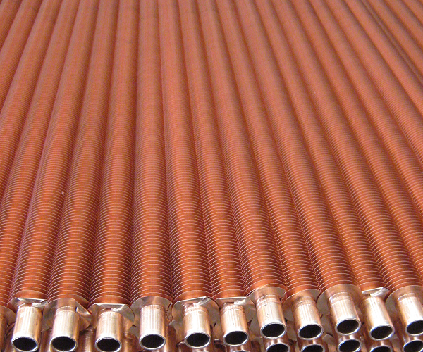 Image of Copper G Finned tubes.