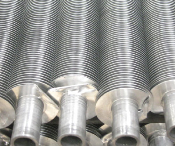 Photo of three Steel Tube with Aluminium G Fin