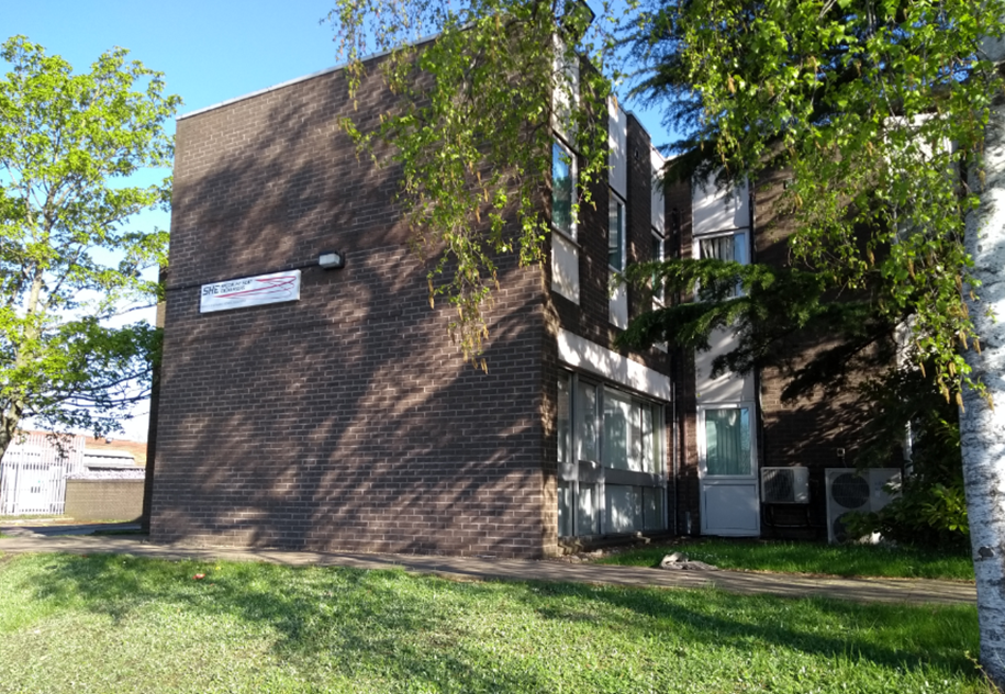 Photo of Tube Fins Ltd head office building in Lincoln, England.